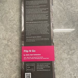 Shilo hair extensions 16-18’’. New in original packaging